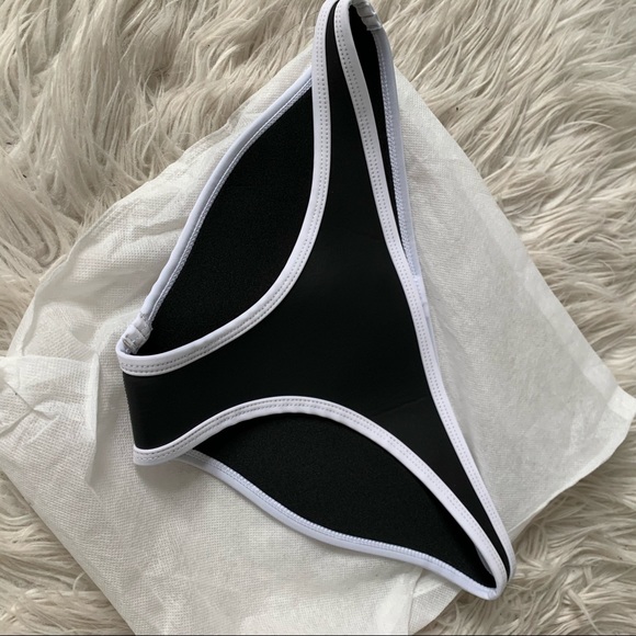 Hoaka Black Bikini Bottoms - Picture 3 of 4